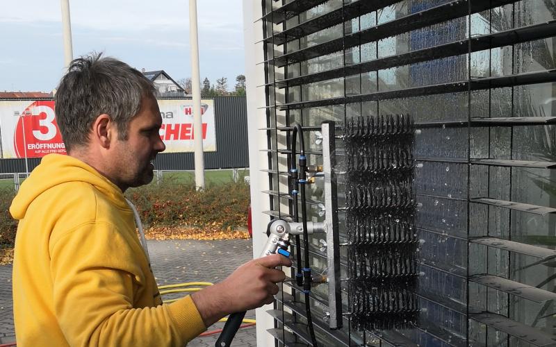 Neue Technik für die Jalousienreinigung