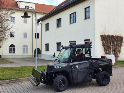 Winterdienst mit neuer moderner Technik